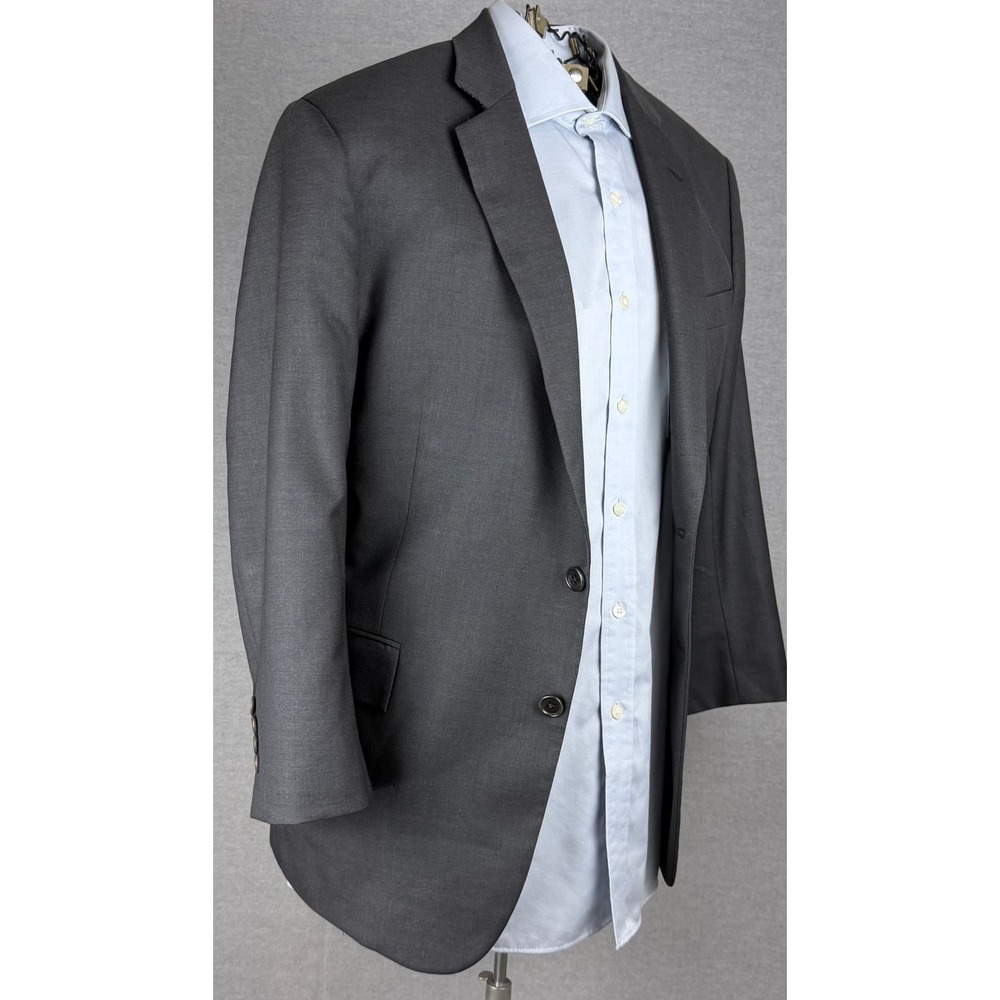 Brooks Brothers Madison 42S Charcoal Gray Wool 2 Button Blazer Sport Coat